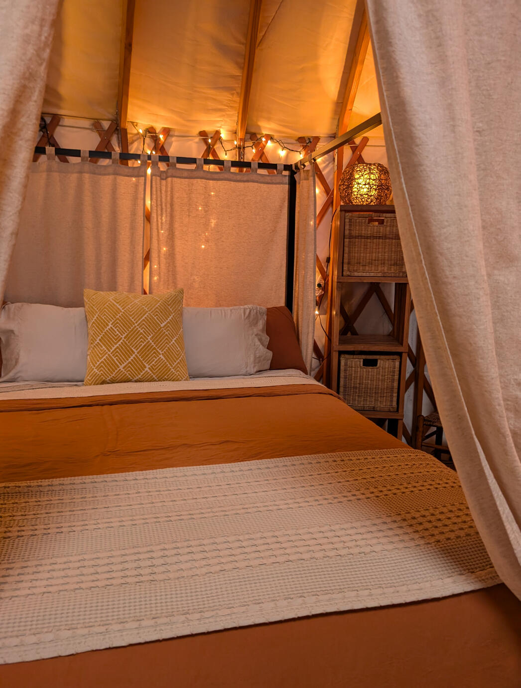 Wake up with the sun.